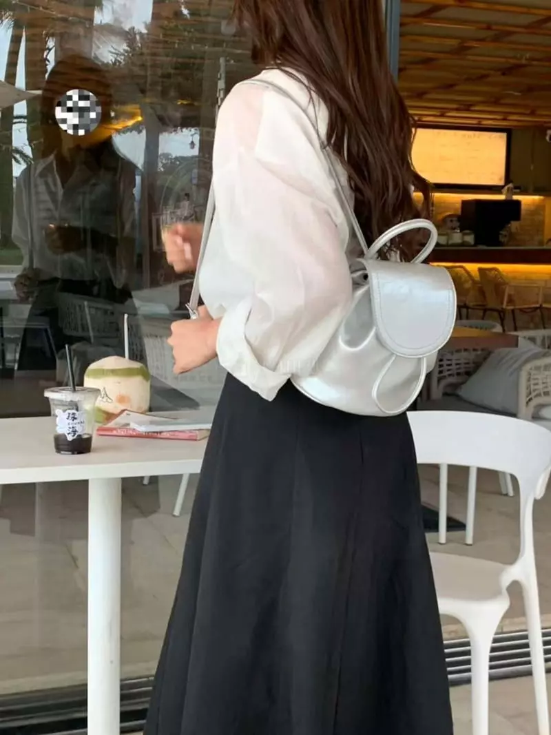 A In - Korean Women Fashion - #womensfashion - Loen Simple Back Pack - 7