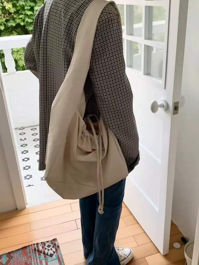 A In - Korean Women Fashion - #womensfashion - DO Wrinkle Shoulder Bag - 2