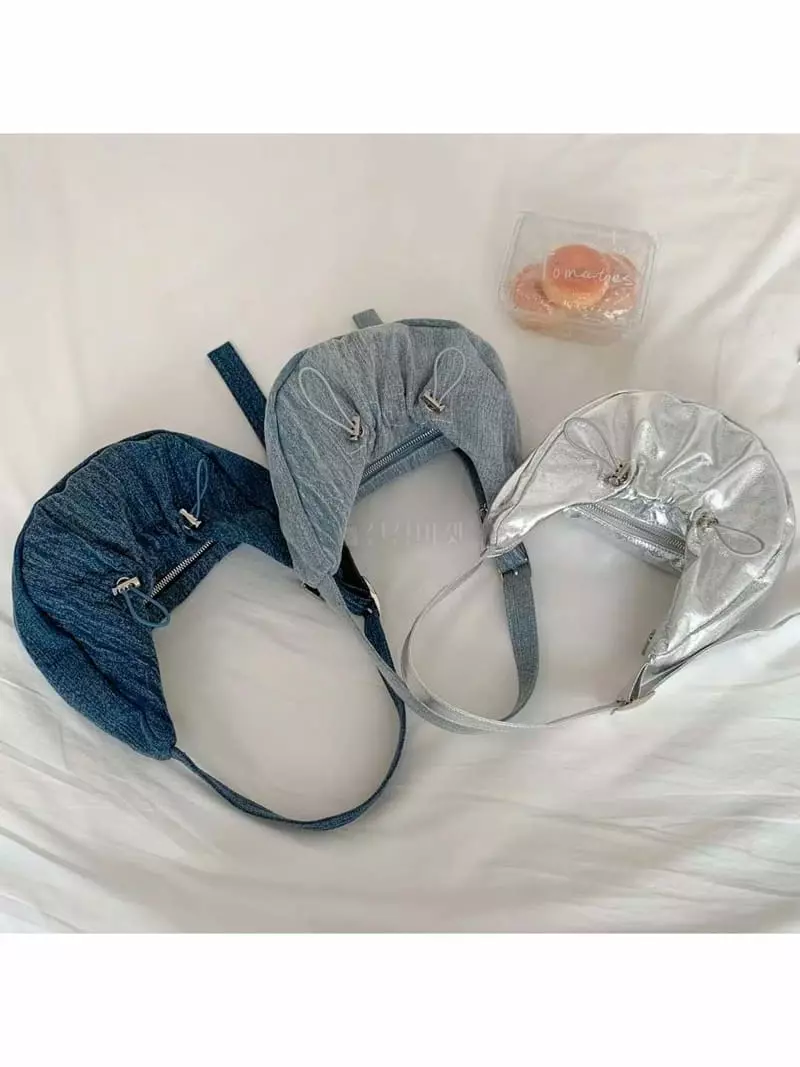 A In - Korean Women Fashion - #womensfashion - Diel Wrinkle Hobo Bag - 11