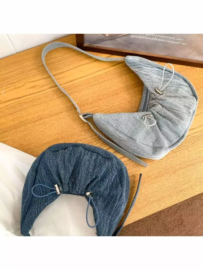 A In - Korean Women Fashion - #womensfashion - Diel Wrinkle Hobo Bag - 7