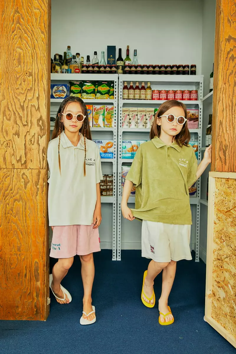 A-Market - Korean Children Fashion - #childofig - Towel Collar Tee - 9