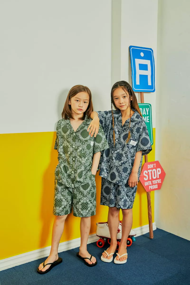 A-Market - Korean Children Fashion - #kidzfashiontrend - Pasiely Shirt Set - 7