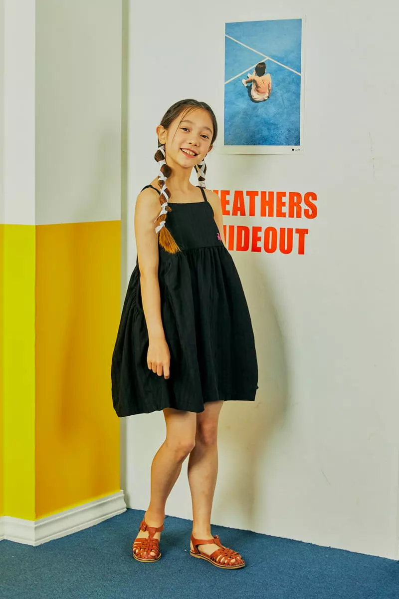 A-Market - Korean Children Fashion - #todddlerfashion - Linen One-piece - 12