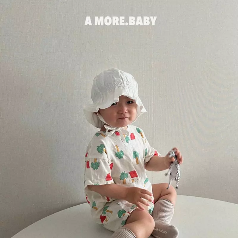 A More - Korean Baby Fashion - #babyoninstagram - Bebe Tree House Bodysuit - 9