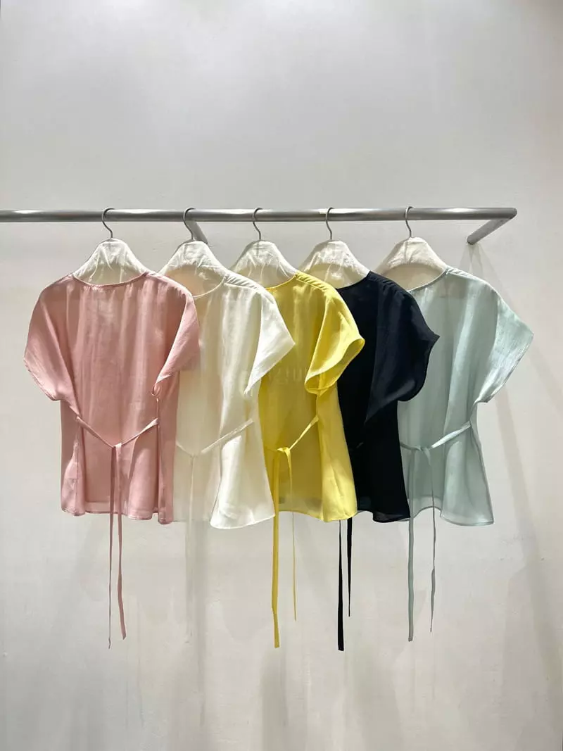 A The A - Korean Women Fashion - #momslook - Silky Blouse - 12