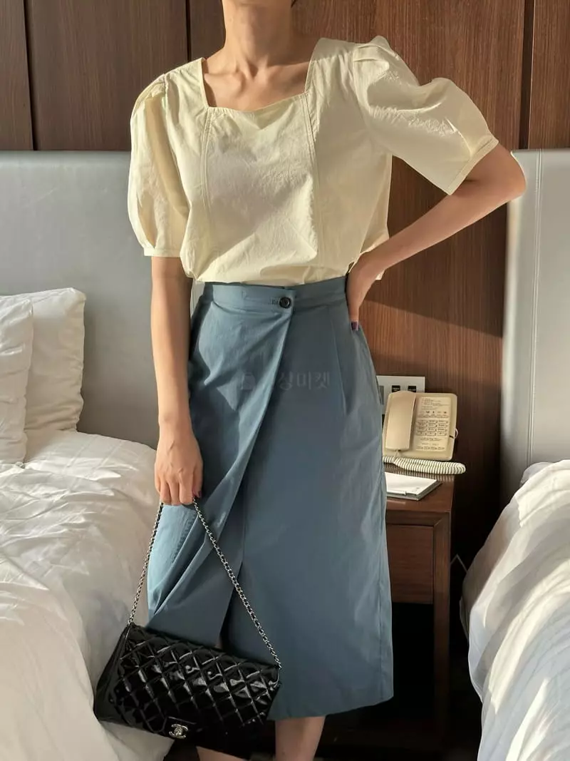A The A - Korean Women Fashion - #momslook - Wrap Skirt - 6