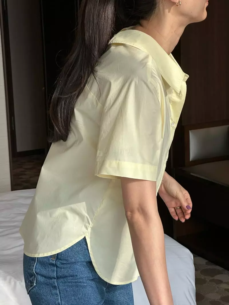 A The A - Korean Women Fashion - #momslook - Slit Blouse - 3