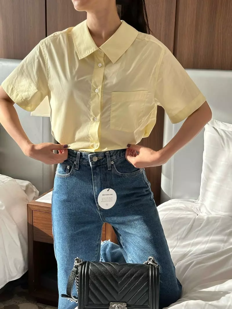 A The A - Korean Women Fashion - #momslook - Slit Blouse - 5