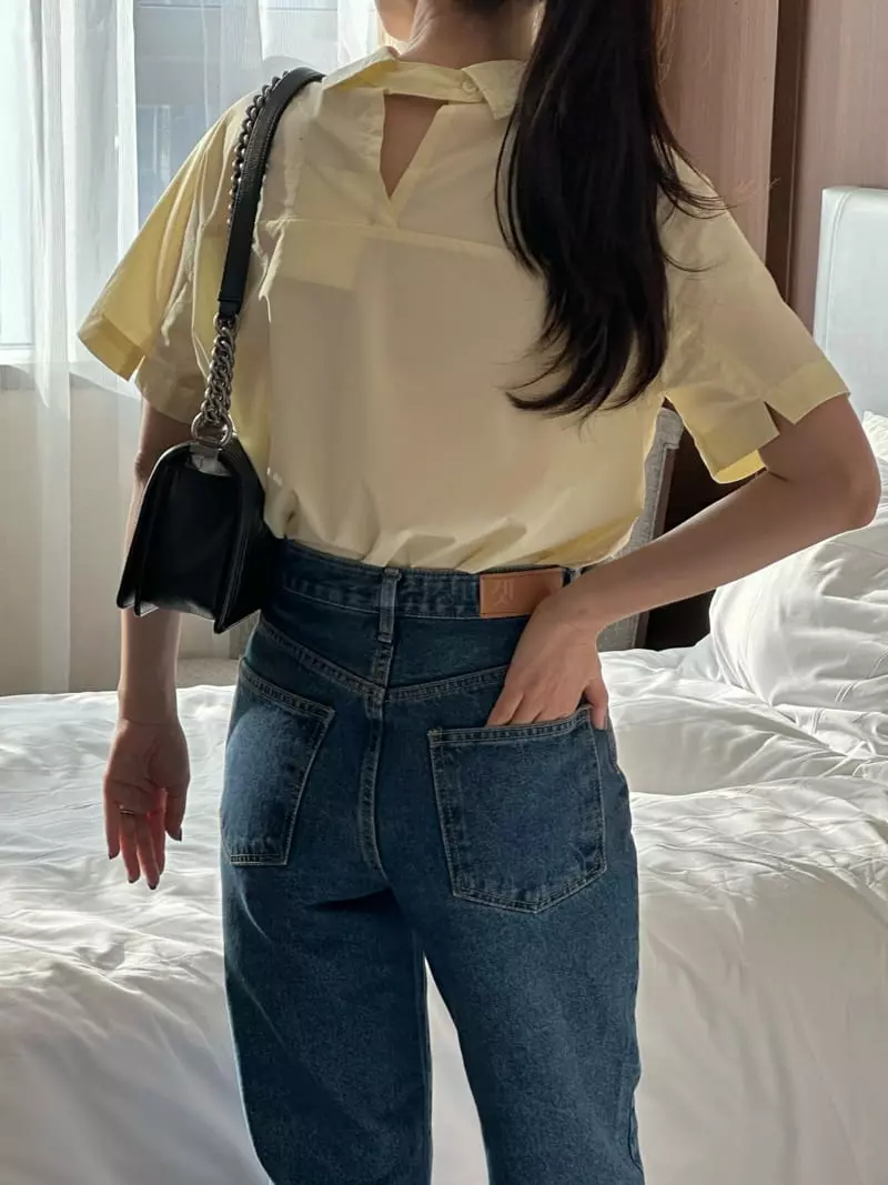 A The A - Korean Women Fashion - #momslook - Slit Blouse - 7