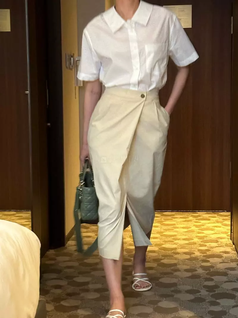A The A - Korean Women Fashion - #shopsmall - Wrap Skirt
