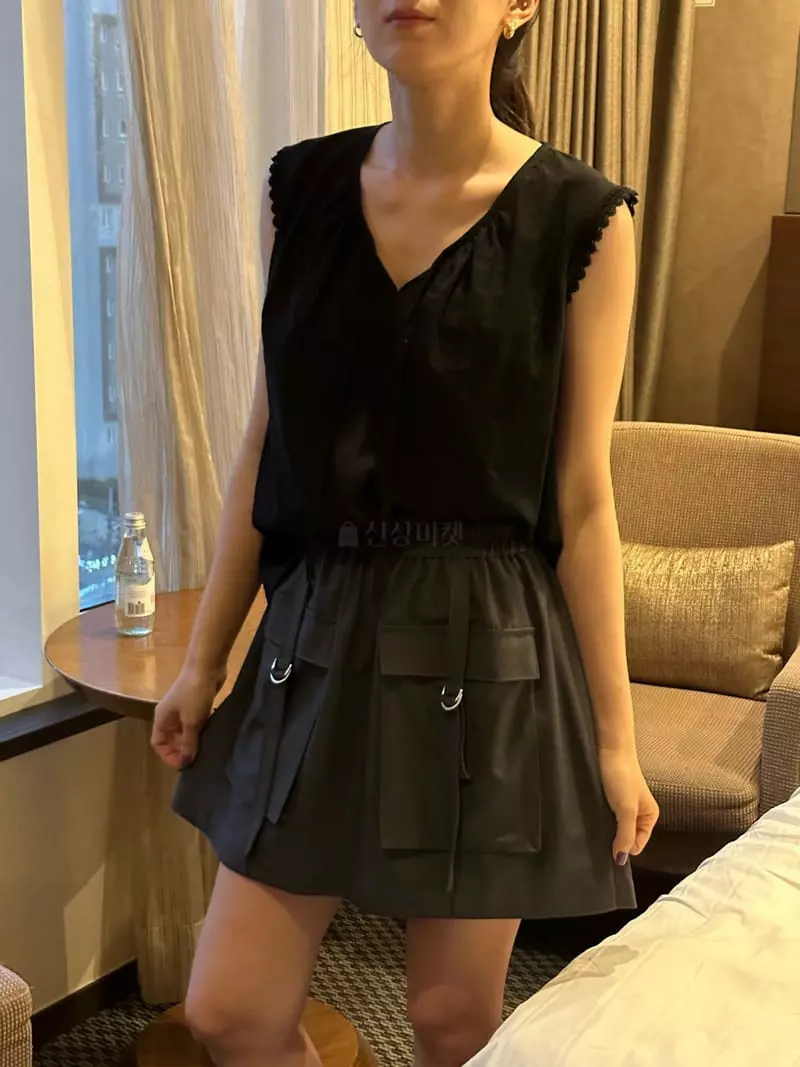 A The A - Korean Women Fashion - #shopsmall - Ring Skirt Pants - 4