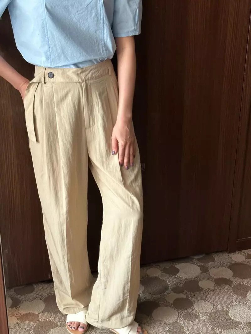 A The A - Korean Women Fashion - #thatsdarling - Lino Pants - 3