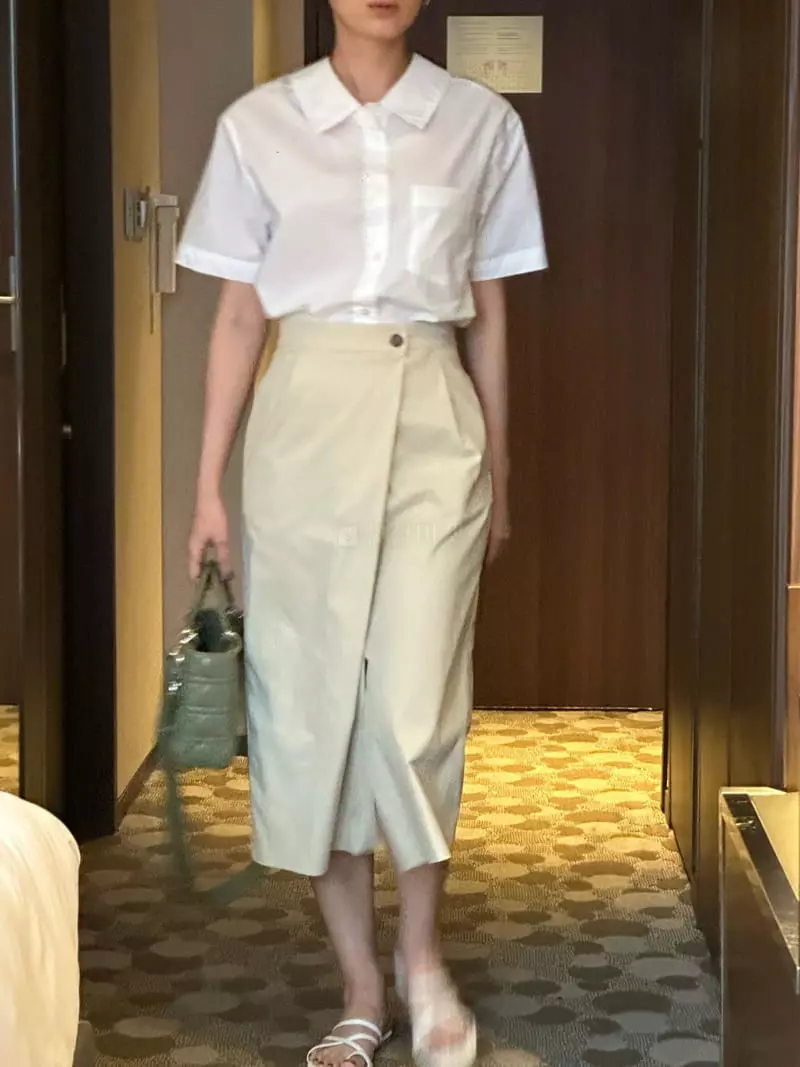 A The A - Korean Women Fashion - #thatsdarling - Wrap Skirt - 2