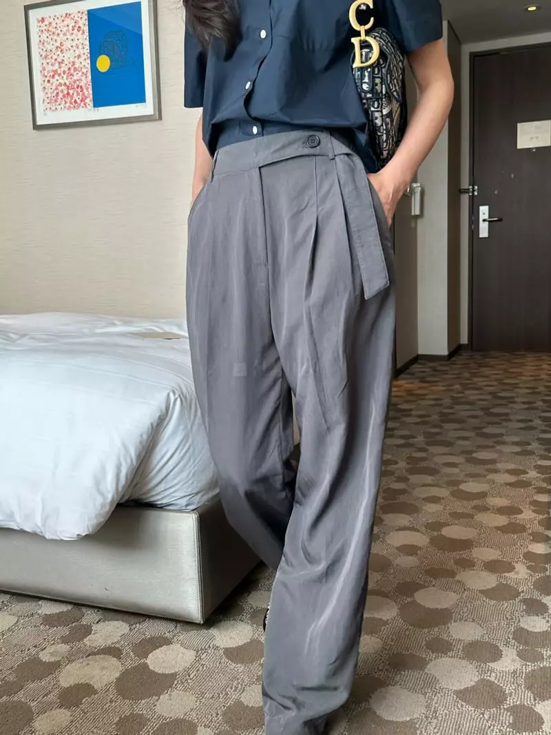 A The A - Korean Women Fashion - #womensfashion - Lino Pants - 8