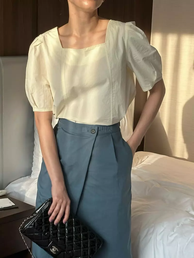 A The A - Korean Women Fashion - #womensfashion - Wrap Skirt - 5
