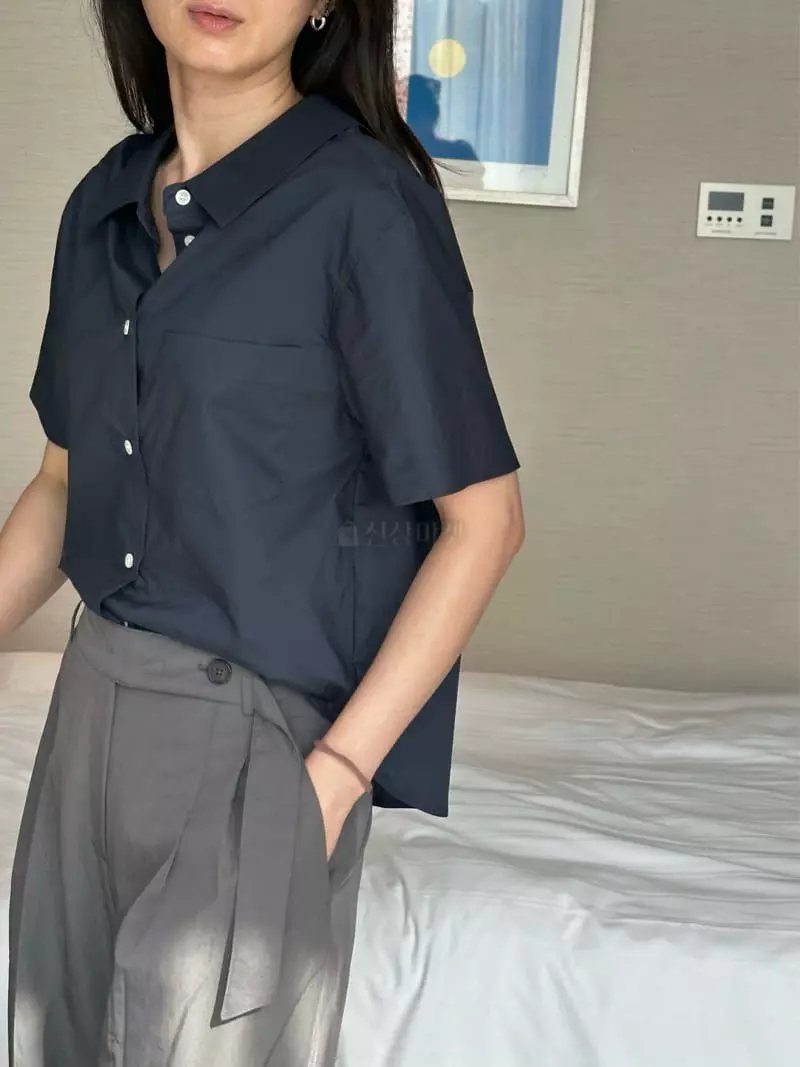 A The A - Korean Women Fashion - #womensfashion - Slit Blouse - 10