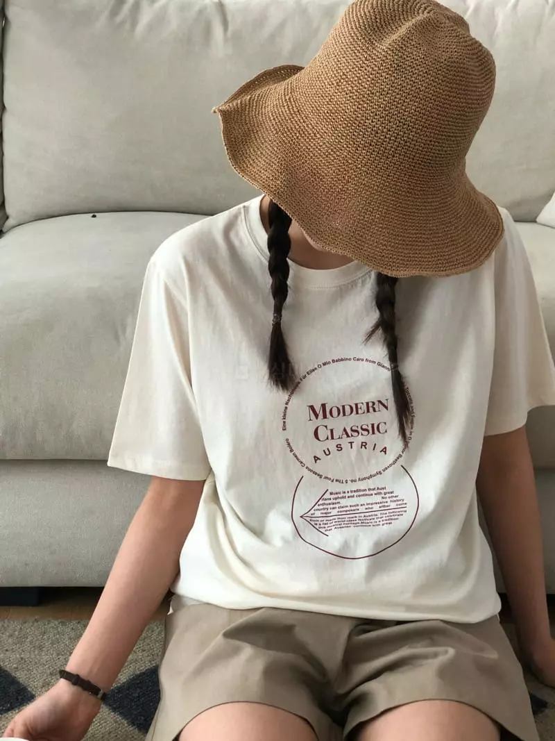 A Want - Korean Women Fashion - #momslook - Classic Tee - 2