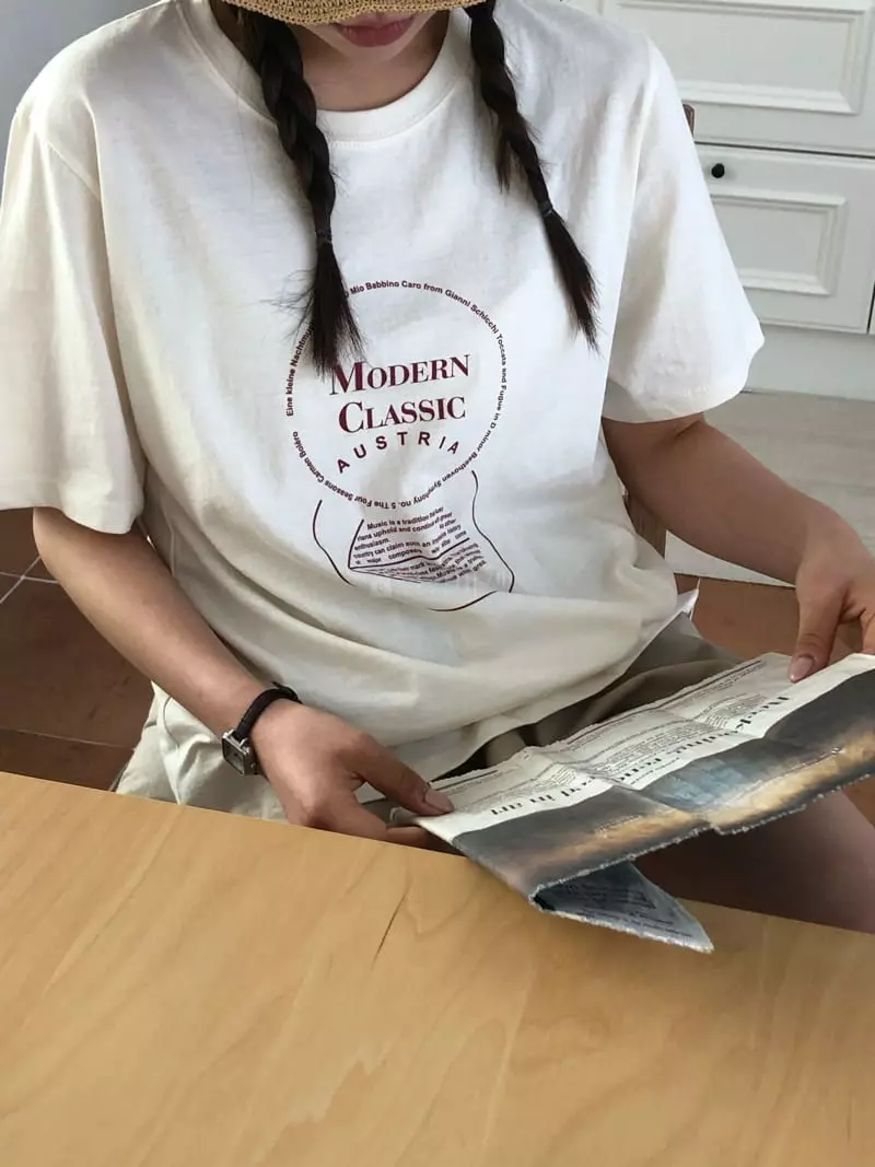 A Want - Korean Women Fashion - #womensfashion - Classic Tee - 4