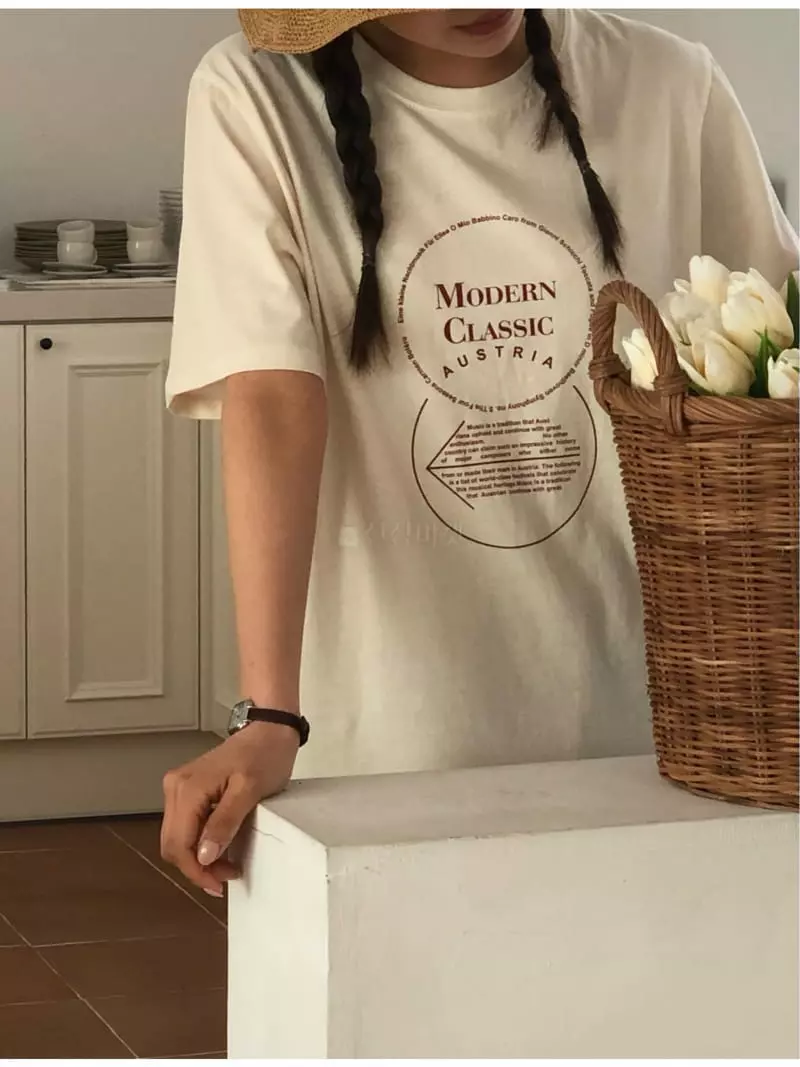 A Want - Korean Women Fashion - #momslook - Classic Tee - 6