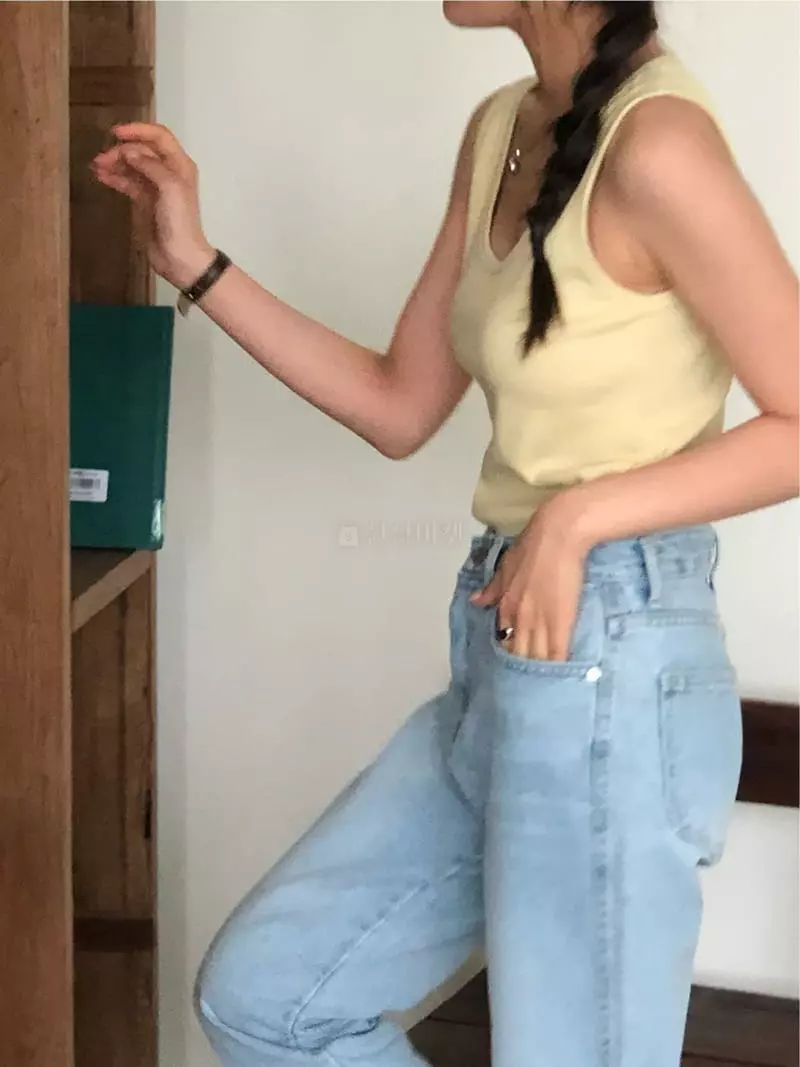 A Want - Korean Women Fashion - #momslook - Atom Slit Sleeveless - 10