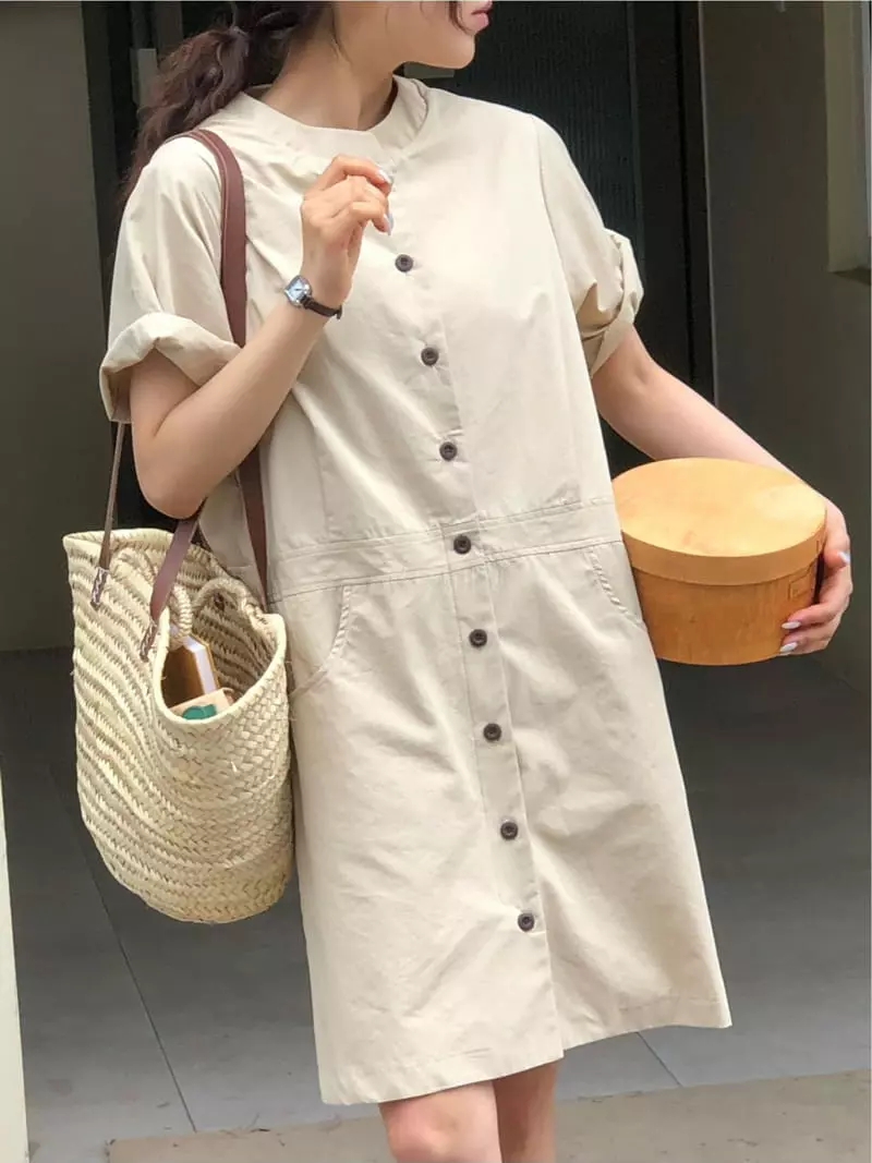A Want - Korean Women Fashion - #momslook - Berlin One-piece - 6