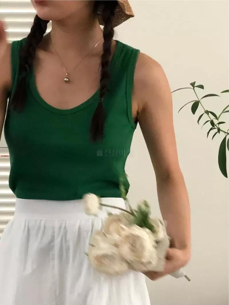 A Want - Korean Women Fashion - #shopsmall - Atom Slit Sleeveless