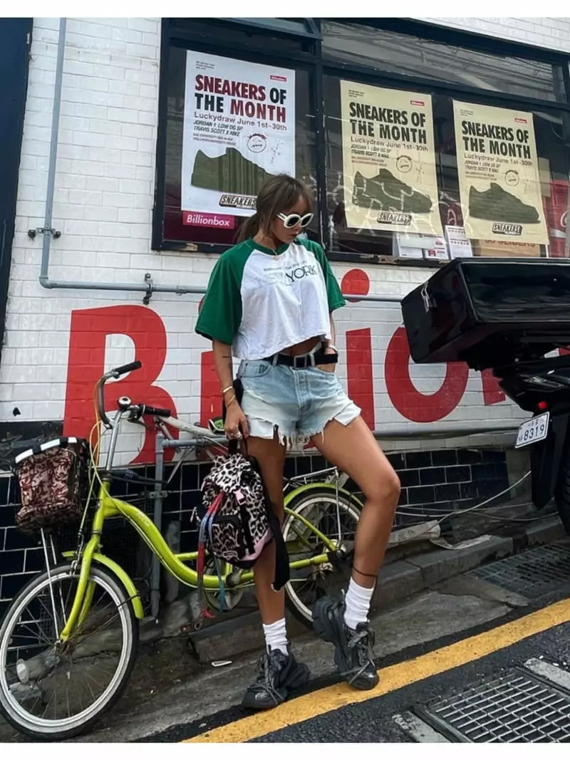 Abbeylee - Korean Women Fashion - #momslook - Low Shorts - 8