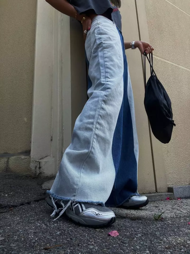 Abbeylee - Korean Women Fashion - #womensfashion - MZ Denim Pants - 2