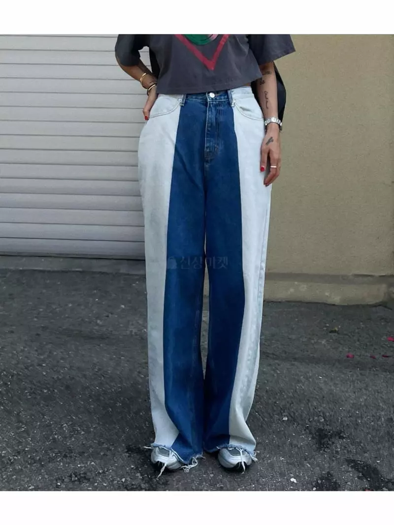 Abbeylee - Korean Women Fashion - #womensfashion - MZ Denim Pants - 6