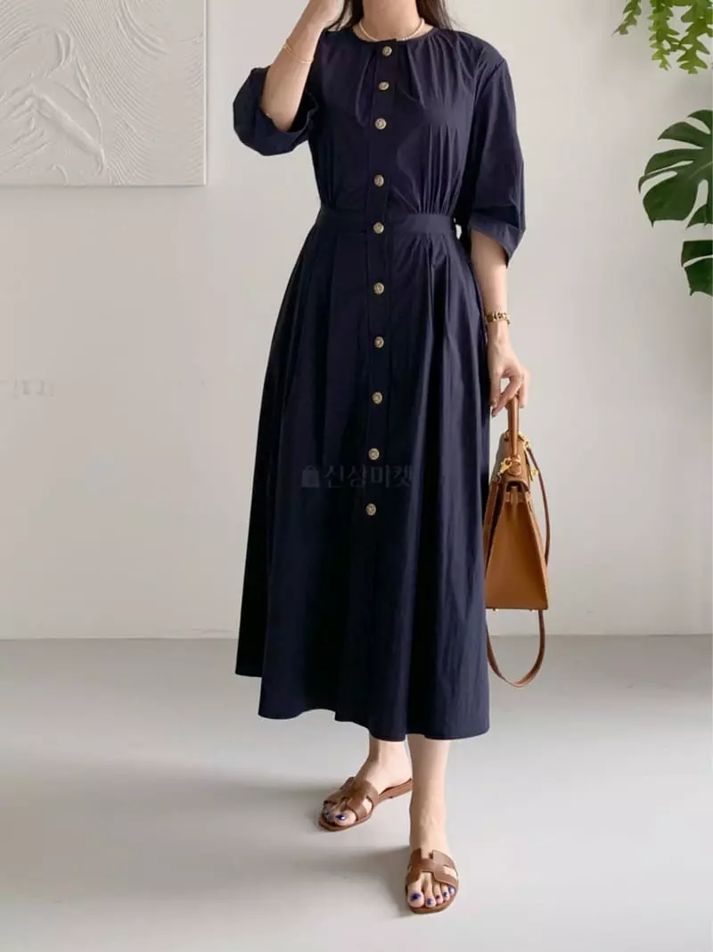 Afterglow - Korean Women Fashion - #momslook - Pillow One-piece - 11