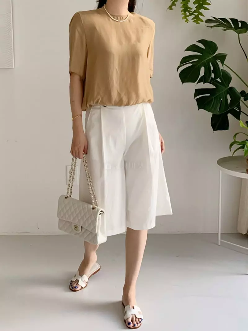 Afterglow - Korean Women Fashion - #thatsdarling - Marine Shorts - 8