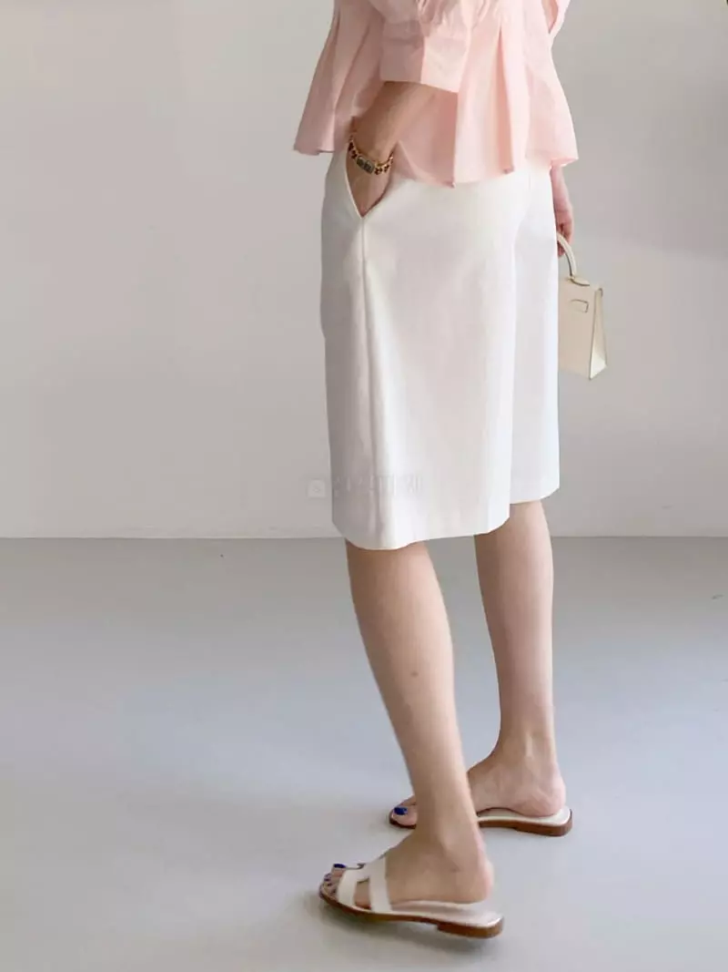 Afterglow - Korean Women Fashion - #thelittlethings - Marine Shorts - 9