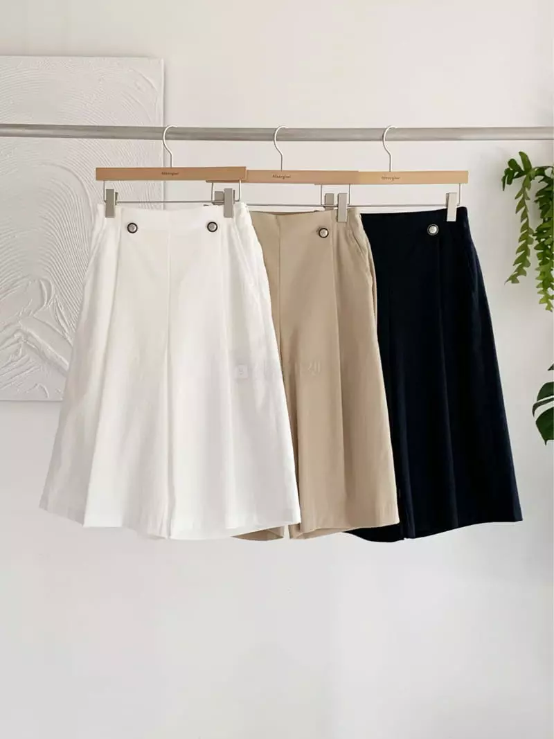 Afterglow - Korean Women Fashion - #womensfashion - Marine Shorts