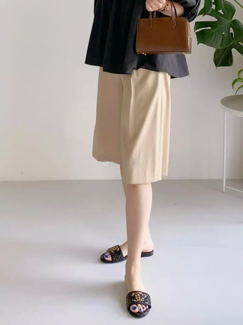 Afterglow - Korean Women Fashion - #womensfashion - Marine Shorts - 11