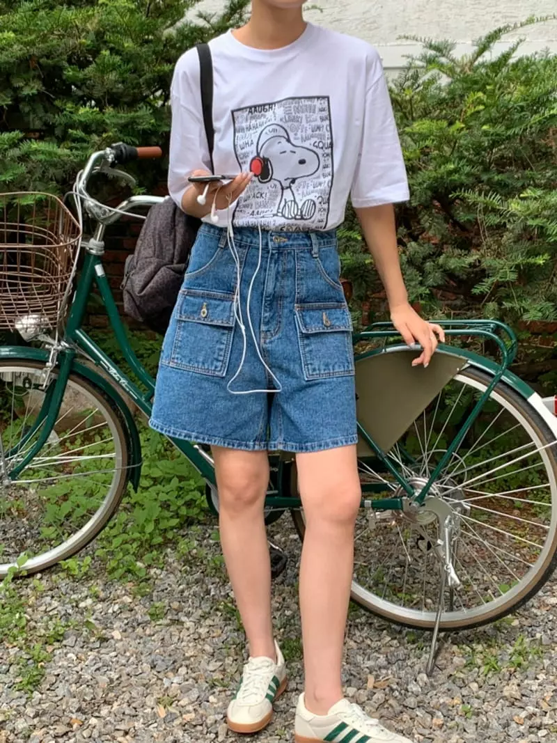 Almond Pepe - Korean Women Fashion - #momslook - Lam Jeans - 3