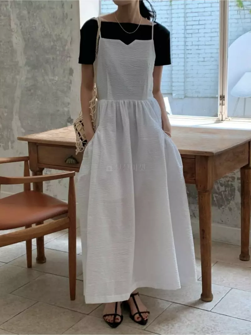 Almond Pepe - Korean Women Fashion - #womensfashion - Mayo One-piece - 11