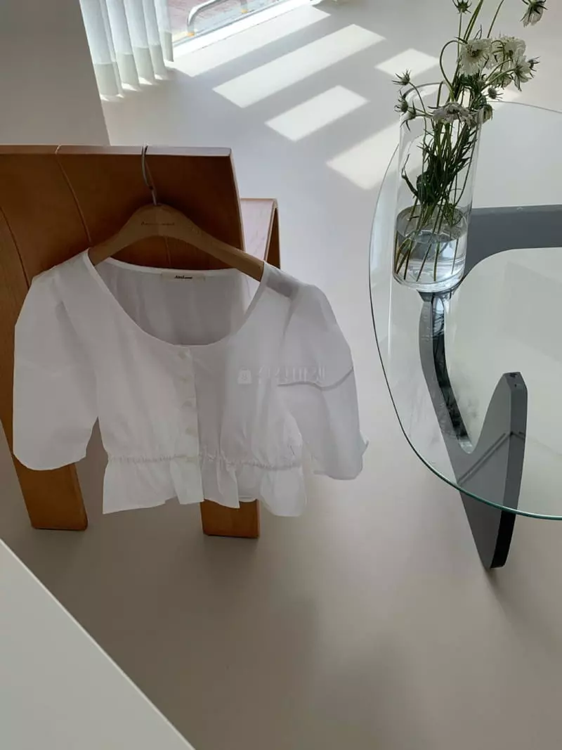 Amiment - Korean Women Fashion - #momslook - Verry Ribbon Blouse - 9