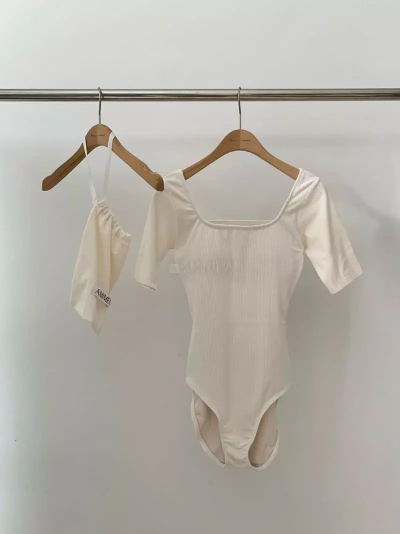 Amiment - Korean Women Fashion - #momslook - Beach Mono Bikini - 3