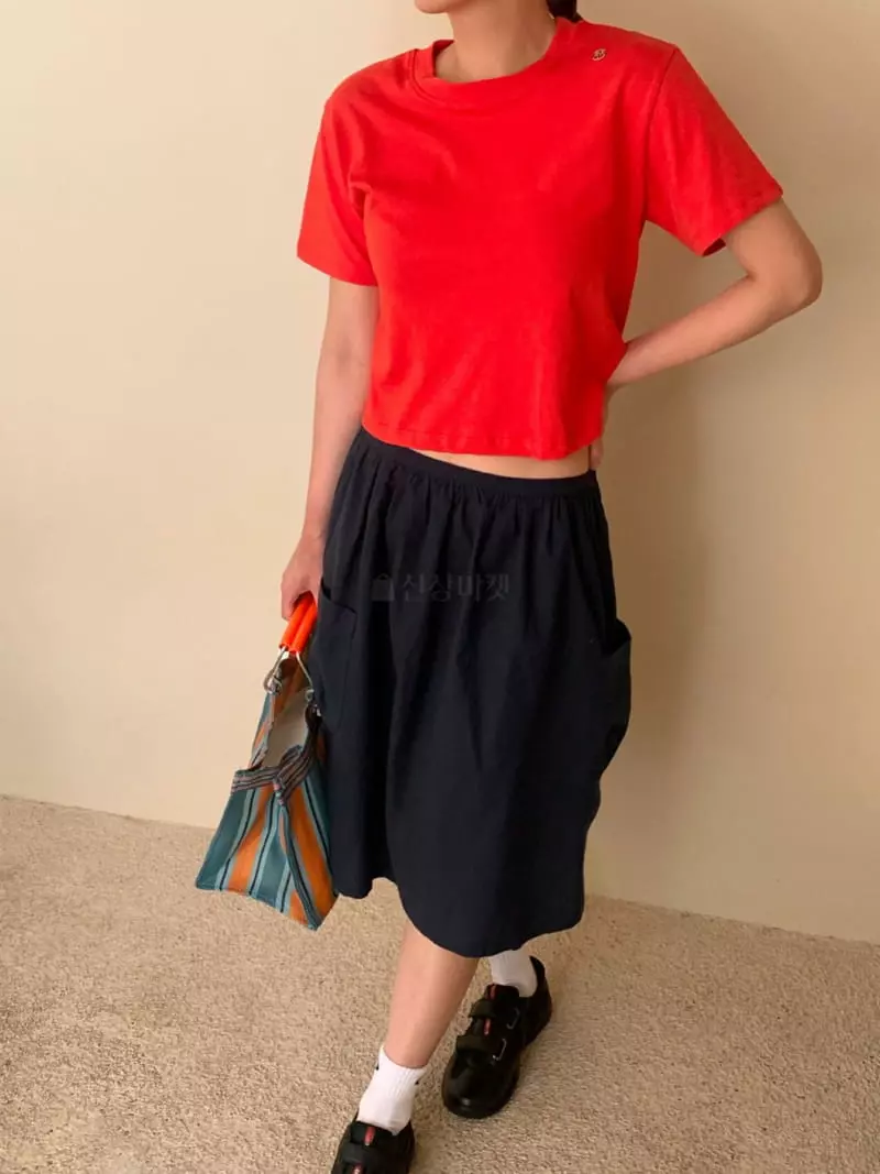 Amiment - Korean Women Fashion - #momslook - Simbol Tee - 3