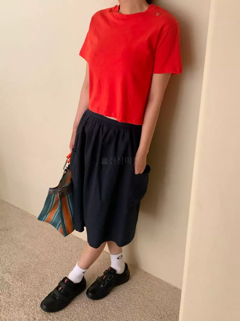 Amiment - Korean Women Fashion - #momslook - Simbol Tee - 5
