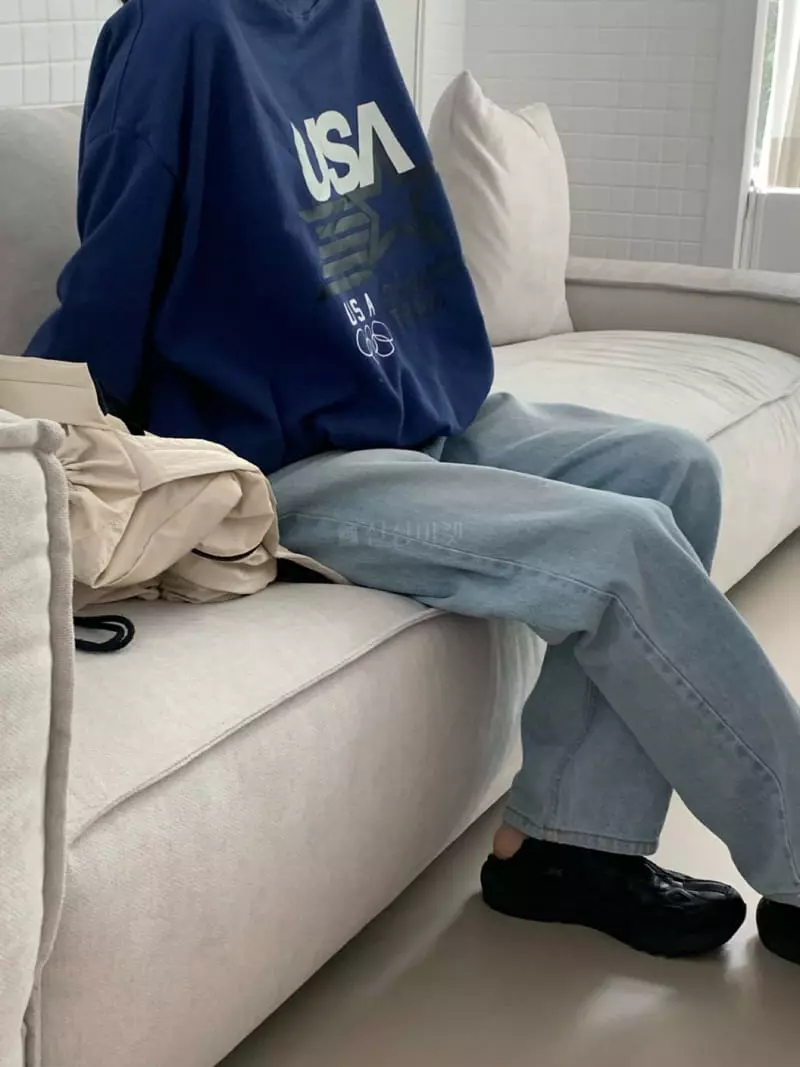 Amiment - Korean Women Fashion - #momslook - Oympic Sweatshirt - 9