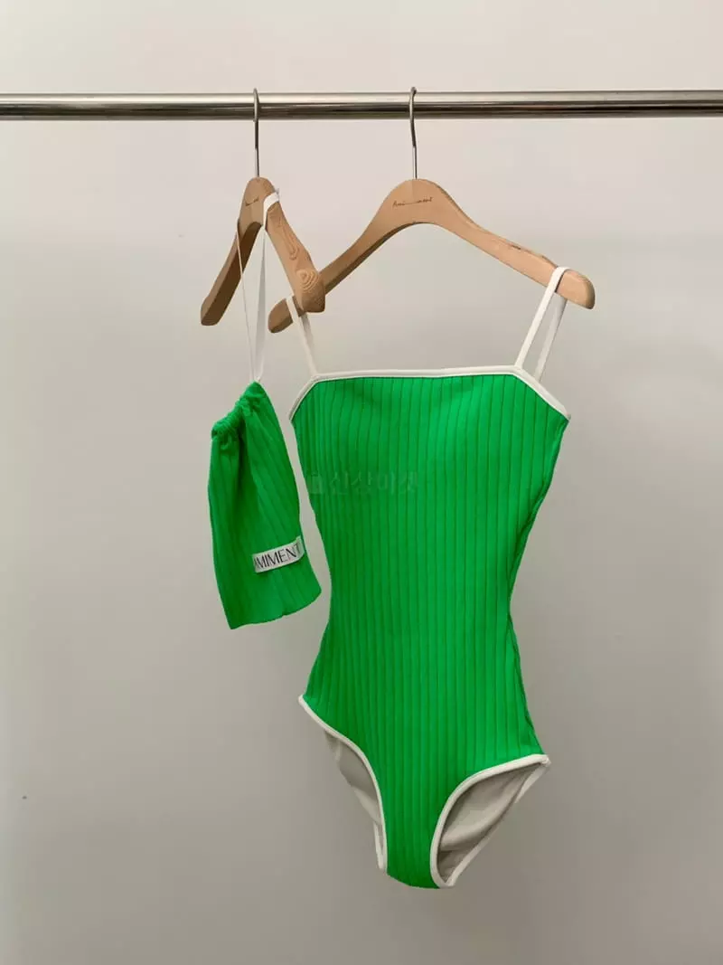 Amiment - Korean Women Fashion - #momslook - Weather Mono Bikini - 8