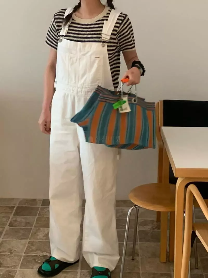 Amiment - Korean Women Fashion - #momslook - Kapendar Overalls - 4
