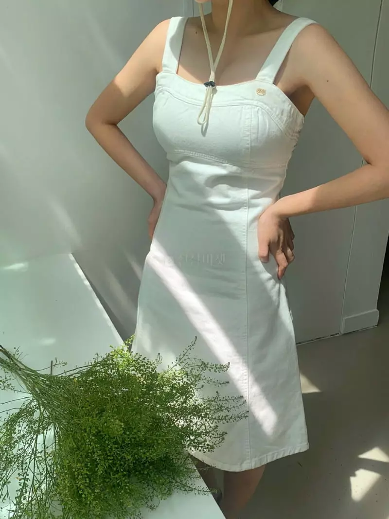 Amiment - Korean Women Fashion - #pursuepretty - Denim One-piece - 5