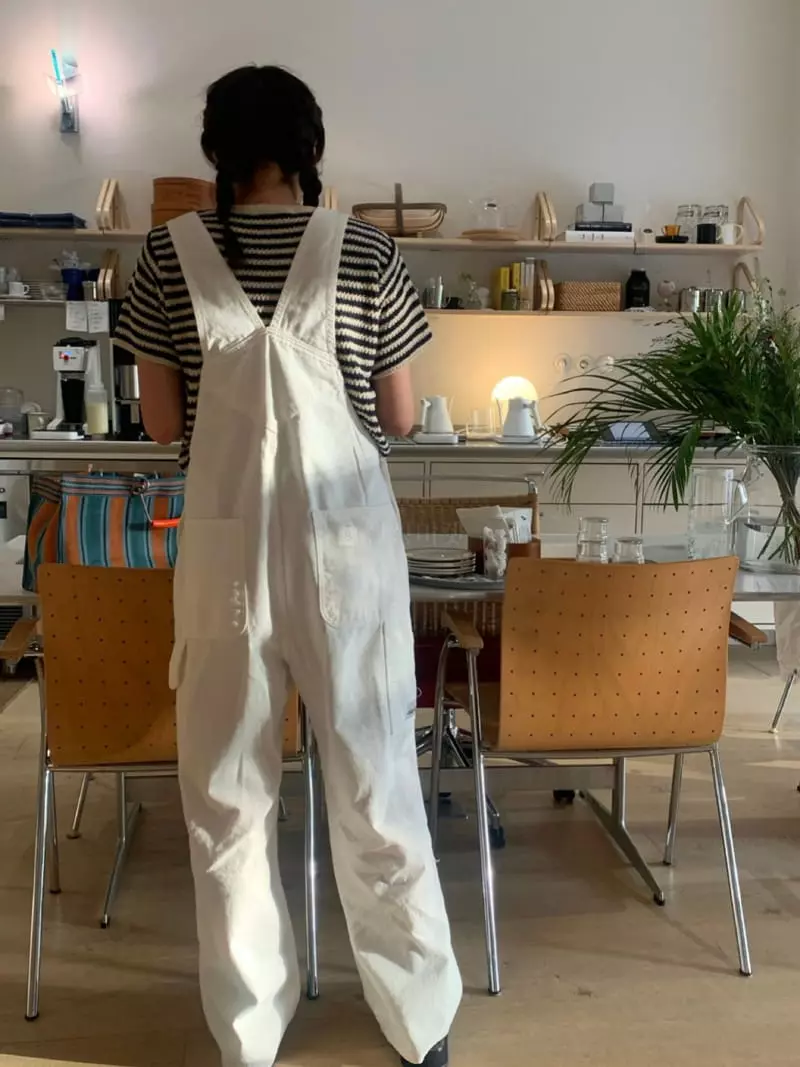 Amiment - Korean Women Fashion - #romanticstyle - Kapendar Overalls - 10