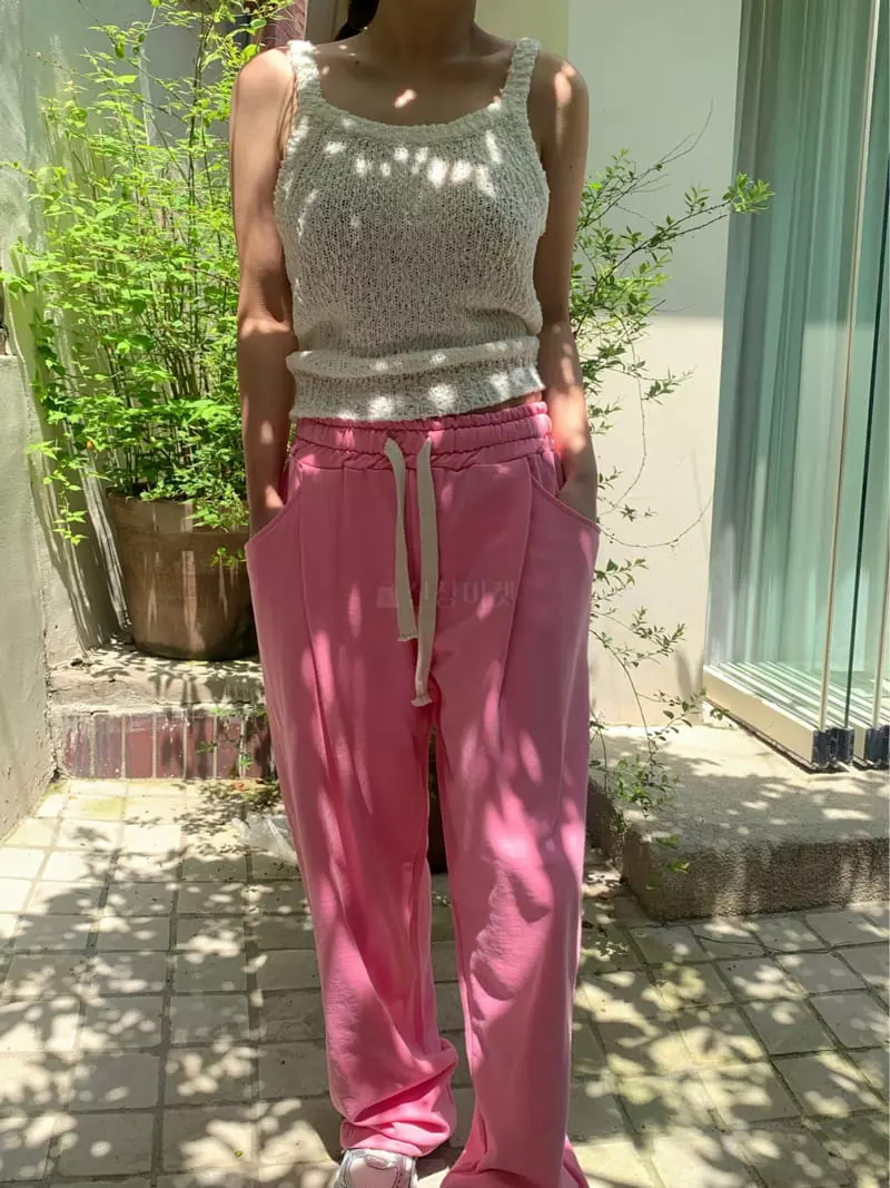 Amiment - Korean Women Fashion - #shopsmall - Popcorn Sleeveless - 7