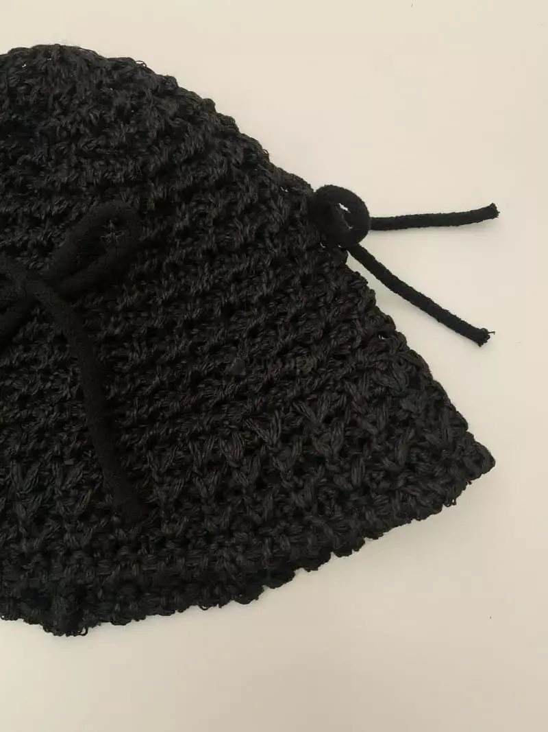 Amiment - Korean Women Fashion - #shopsmall - Ribbon Bucket Hat - 4