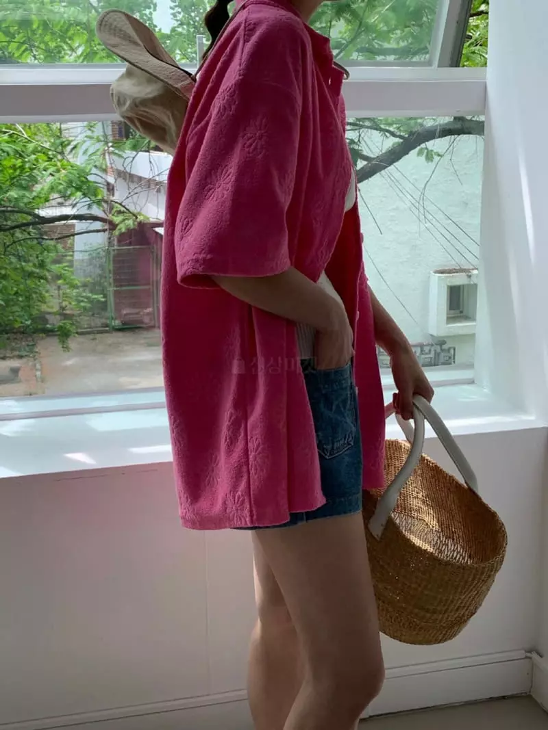 Amiment - Korean Women Fashion - #thelittlethings - Daisy Terry Shirt - 8
