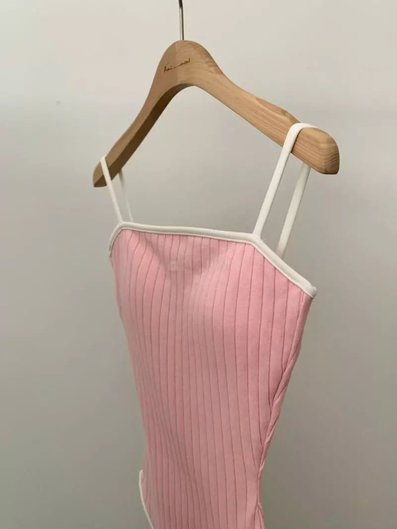 Amiment - Korean Women Fashion - #vintageinspired - Weather Mono Bikini - 10