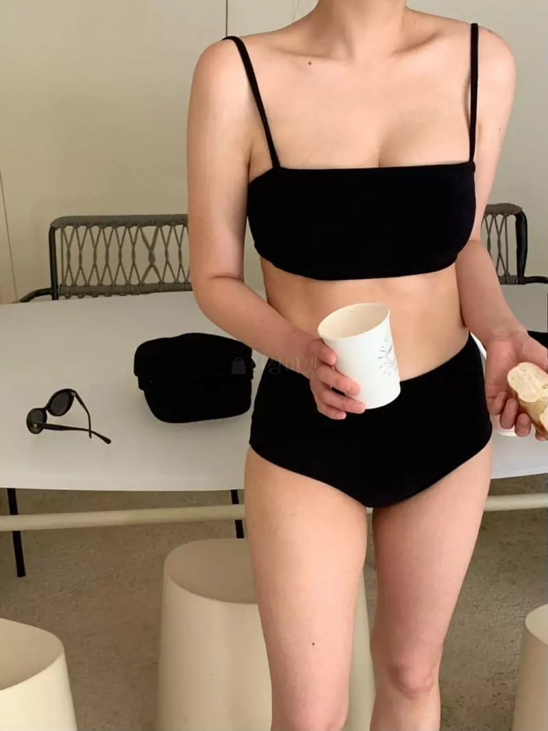 Amiment - Korean Women Fashion - #vintagekidsstyle - Cozen Swimwear - 5